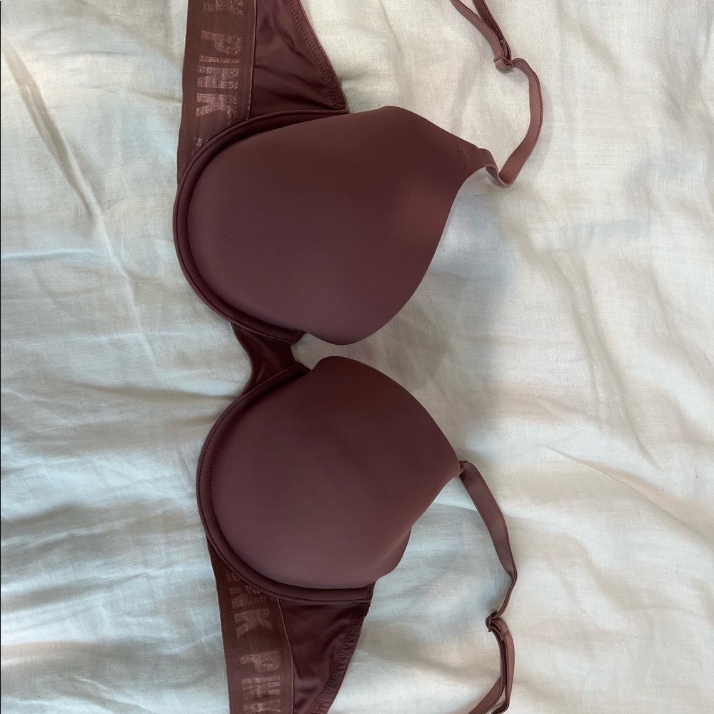 Pink bra